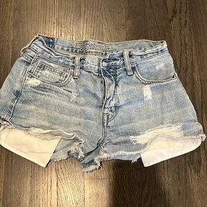 American Eagle Vintage High Rise Denim Shorts